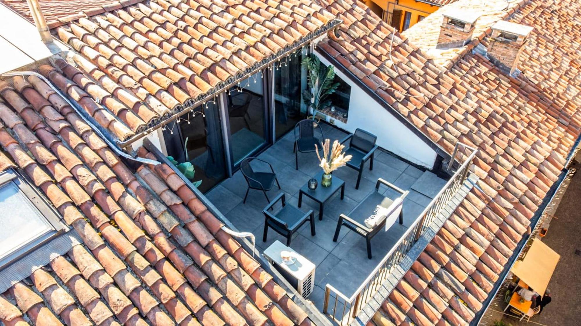 Centro Storico-Dimora Con Terrazza- Wi-Fi E Ac Apartment อัสตี ภายนอก รูปภาพ